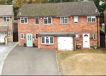 Thumbnail 3 bed semi-detached house for sale in Denton Way, Frimley, Camberley, Surrey