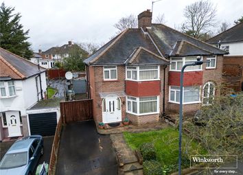 Thumbnail 3 bed semi-detached house for sale in Beverley Gardens, Wembley, Middlesex