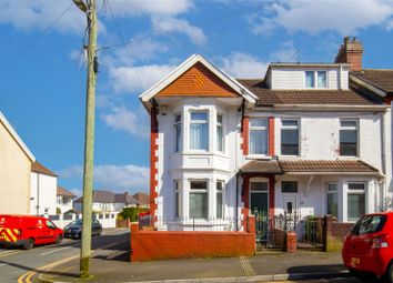 Thumbnail 3 bedroom end terrace house for sale in Princes Avenue, Caerphilly