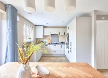 A Sociable Open Plan Kitchen/Diner With French Doors To The Garden