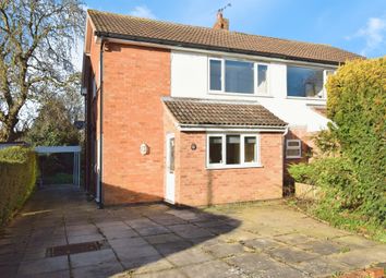 Thumbnail 3 bed semi-detached house for sale in Sibton Lane, Oadby, Leicester