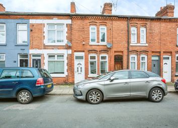Thumbnail 2 bed terraced house for sale in Lothair Road, Leicester