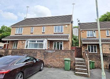 Thumbnail 3 bed semi-detached house for sale in Bakers Wharf, East Street Trallwn, Pontypridd