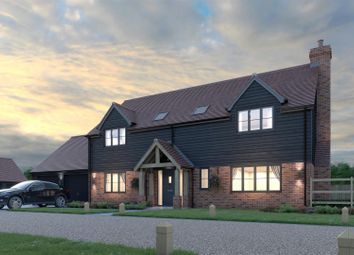 Thumbnail 4 bed detached house for sale in Edmonds Lodge, Old Church Road, Burham, Kent