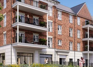 CGI Of External Development Building Façade With Landscaped Front Yard.