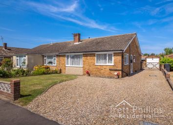 Thumbnail 2 bed semi-detached bungalow for sale in Thorn Road, Catfield, Great Yarmouth