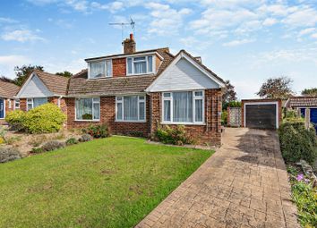 Thumbnail 3 bed semi-detached bungalow for sale in Bramley Crescent, Bearsted, Maidstone