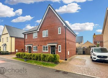 Thumbnail Semi-detached house for sale in Memorial Way, Colchester