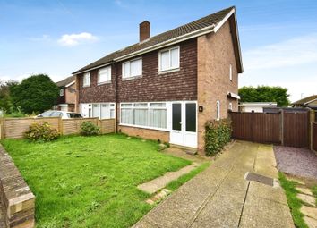 Thumbnail 3 bed semi-detached house for sale in Wren Close, Larkfield, Aylesford