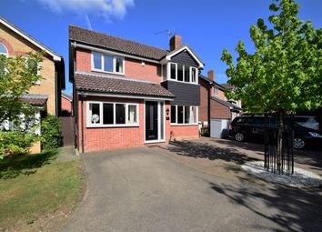 Thumbnail 4 bed detached house for sale in Thistledown Drive, Ixworth, Bury St. Edmunds