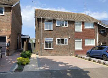 Thumbnail 2 bed semi-detached house for sale in Trent Close, Sompting, West Sussex