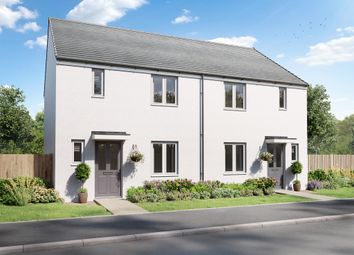 Thumbnail Semi-detached house for sale in "The Danbury" at Bickland Hill, Falmouth