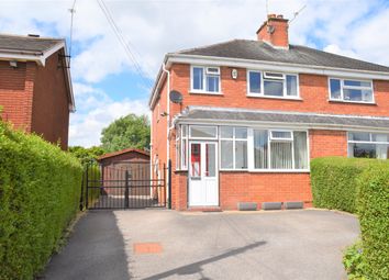 Thumbnail 3 bed semi-detached house for sale in New Close Avenue, Forsbrook, Stoke-On-Trent