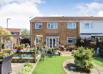 Thumbnail End terrace house for sale in Dewar Close, Ifield, Crawley, West Sussex.