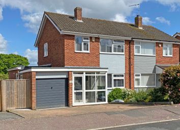 Thumbnail 3 bed semi-detached house for sale in Crockwells Road, Exminster, Exeter
