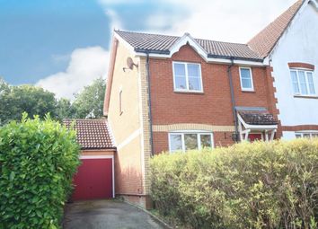 Thumbnail 3 bed detached house for sale in Willow Close, Claydon, Ipswich, Suffolk