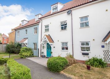 Thumbnail 3 bed town house for sale in Petunia Court, Wymondham