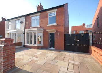 Thumbnail 3 bed semi-detached house to rent in Belvere Avenue, Blackpool, Lancashire
