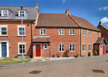 Thumbnail 3 bed terraced house for sale in Blackthorn Way, Poringland, Norwich, Norfolk