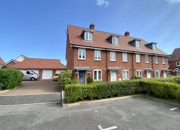 Thumbnail 3 bed town house for sale in Hedley Way, Hailsham, East Sussex