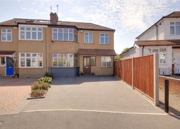 Thumbnail 5 bed semi-detached house for sale in Carisbrook Close, Enfield