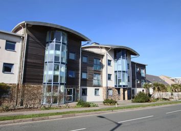 Thumbnail 2 bed flat for sale in Pentire Avenue, Newquay