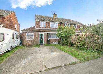 Thumbnail 3 bedroom semi-detached house for sale in The Street, Shotley, Ipswich