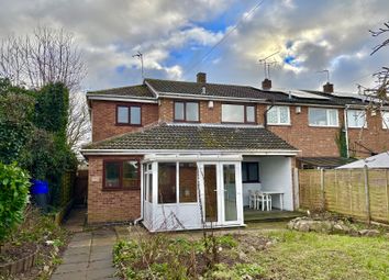 Thumbnail 4 bed end terrace house for sale in Attfield Drive, Whetstone, Leicester, Leicestershire.