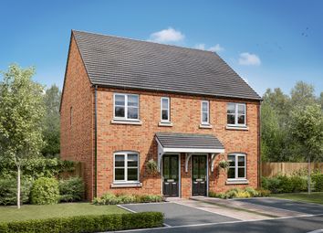 Thumbnail Semi-detached house for sale in "The Alnwick" at Langate Fields, Long Marston, Stratford-Upon-Avon