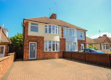 Thumbnail 3 bed semi-detached house for sale in Hall Avenue, Rushden, Northamptonshire