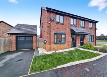 Thumbnail 3 bed semi-detached house for sale in Sandpiper Crescent, Newcastle Upon Tyne