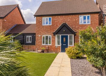 Thumbnail 3 bed link-detached house for sale in Chopyngs Dole Close, Sprowston, Norwich