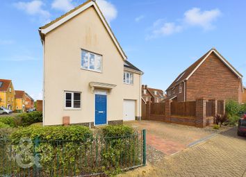 Thumbnail 3 bed detached house for sale in Bullfinch Drive, Harleston