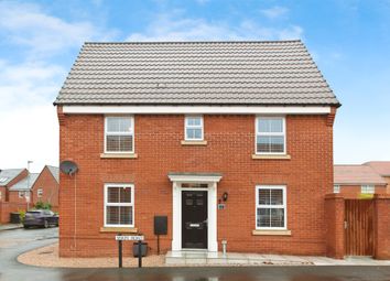 Thumbnail 3 bed semi-detached house for sale in Siskin Road, Thrapston, Kettering