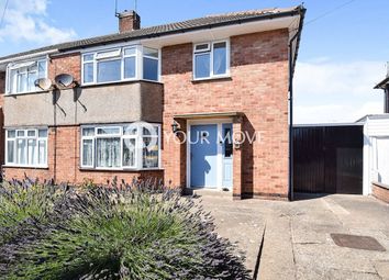 Thumbnail 3 bed semi-detached house for sale in Norfolk Road, Wigston, Leicestershire