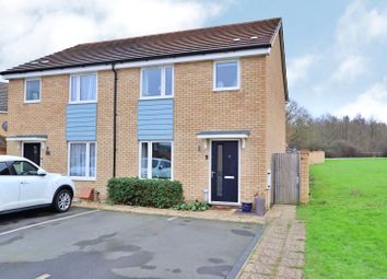 Thumbnail 3 bed semi-detached house for sale in Berrenda Avenue, Whitehouse, Milton Keynes, Bucks