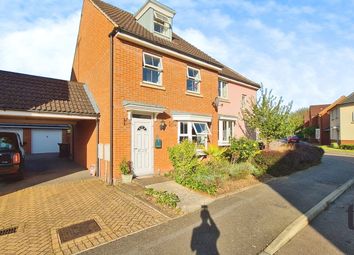 Thumbnail 3 bed semi-detached house for sale in Brewers End, Takeley, Bishop's Stortford