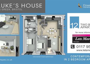 Thumbnail 2 bed flat for sale in St Luke House, Emerson Way, Bristol