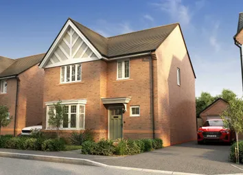 A Two-Story Brick House With A Gabled Roof