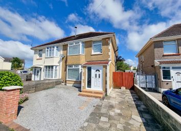 Thumbnail 3 bed semi-detached house for sale in Gendros Crescent, Gendros, Swansea, City And County Of Swansea.