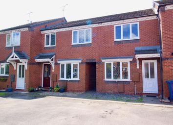 Thumbnail 2 bed town house to rent in Caernarvon Avenue, Stone, Staffordshire