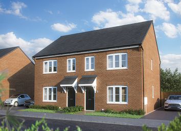 Thumbnail Semi-detached house for sale in "The Hazel" at Overstone Lane, Overstone, Northampton