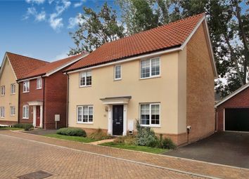 Thumbnail 4 bed detached house for sale in Bee Orchid Way, Tharston, Norwich, Norfolk