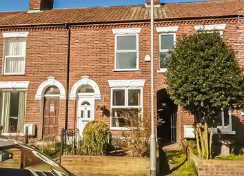 Thumbnail 2 bed terraced house for sale in Waldeck Road, Norwich