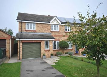 Thumbnail 3 bed semi-detached house to rent in West End Court, Rossington, Doncaster