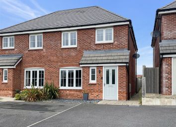 Thumbnail 3 bed semi-detached house for sale in Lycett Close, Somerford, Congleton
