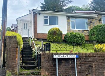 Thumbnail 3 bed bungalow for sale in Vicarage Close, Ystrad, Pentre