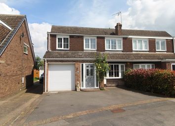 Thumbnail Semi-detached house for sale in Hallcroft Avenue, Countesthorpe, Leicester