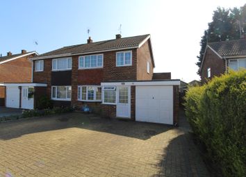 Thumbnail 3 bed semi-detached house for sale in Bushy Close, Milton Keynes