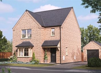 Thumbnail 3 bed detached house for sale in Flaxwell Fields, Lincoln Road, Ruskington, Sleaford